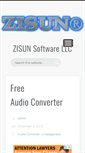 Mobile Screenshot of free-audio-converter.org